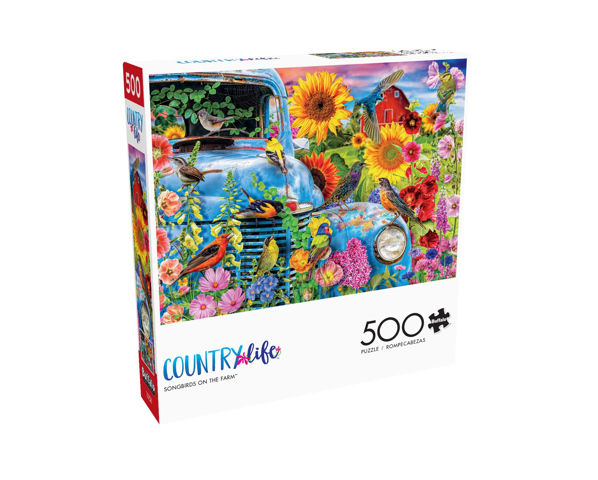 Foto 4 pulgar | Rompecabezas Buffalo Games Country Life Songbirds, 500 Piezas - Venta Internacional.