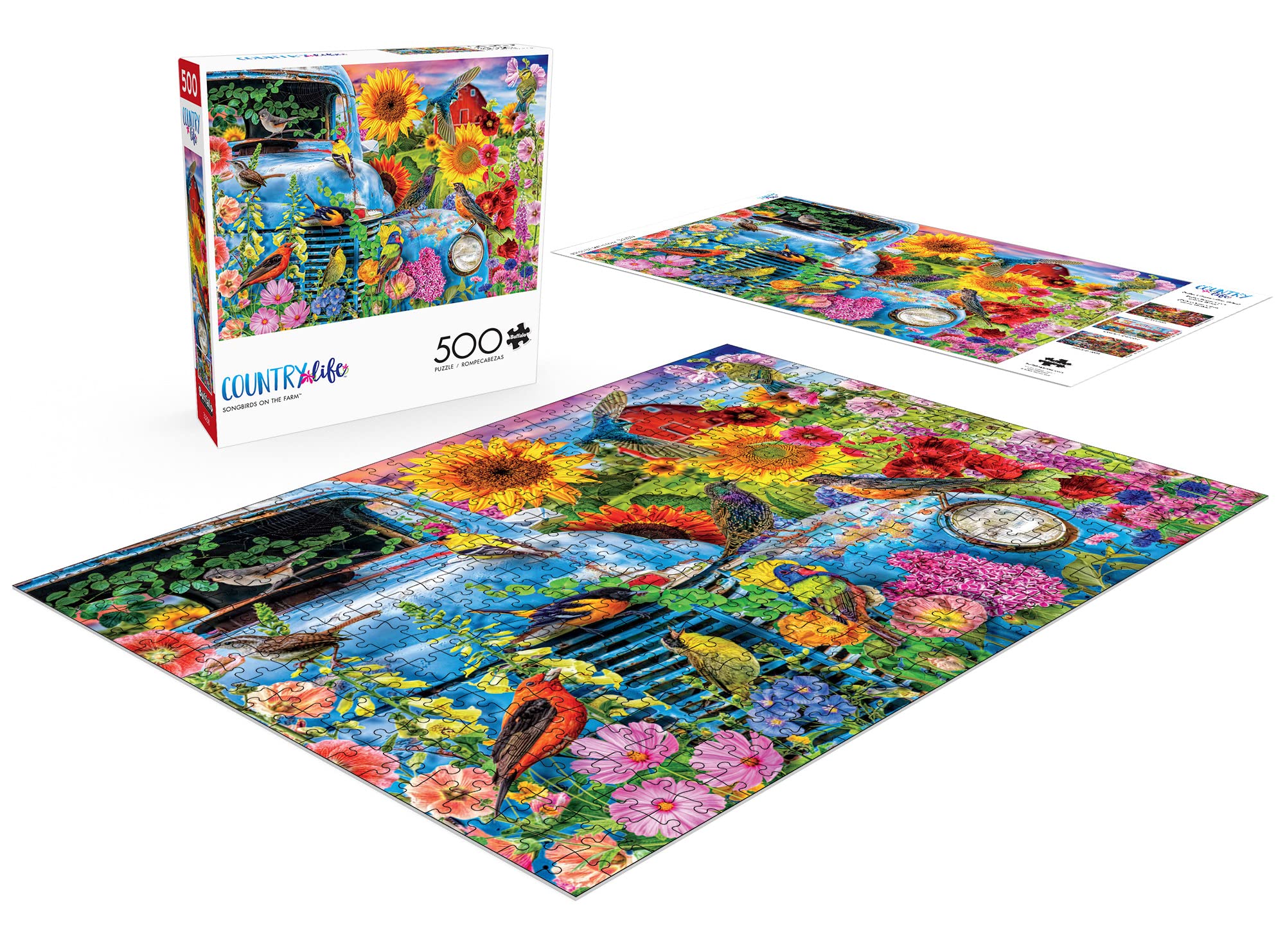 Foto 5 pulgar | Rompecabezas Buffalo Games Country Life Songbirds, 500 Piezas - Venta Internacional.