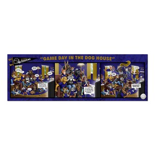 Foto 3 | Puzzle Youthefan Nfl Baltimore Ravens Game Day, 1000 Unidades - Venta Internacional.