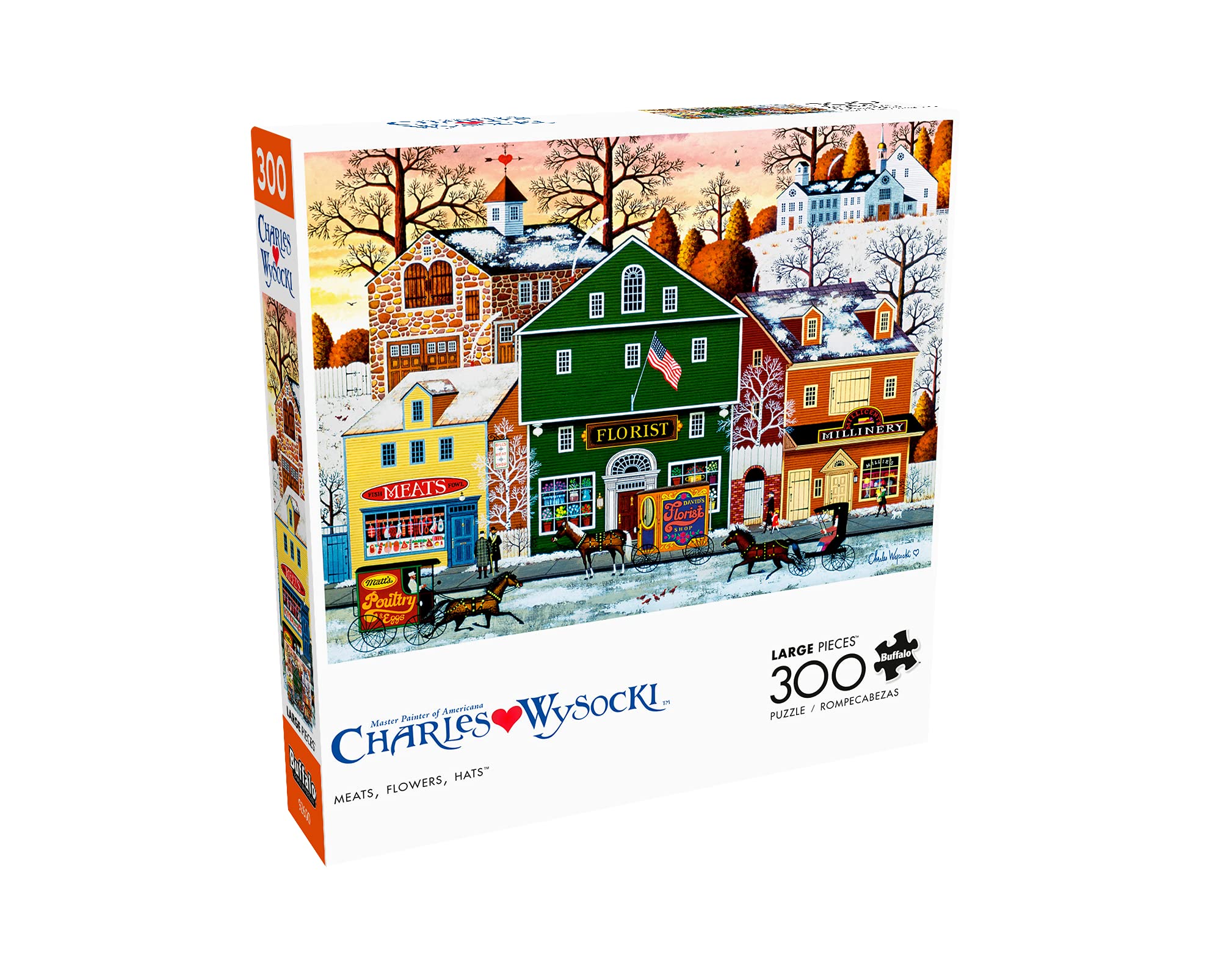 Foto 4 pulgar | Rompecabezas Buffalo Games Charles Wysocki De 300 Piezas - Venta Internacional.