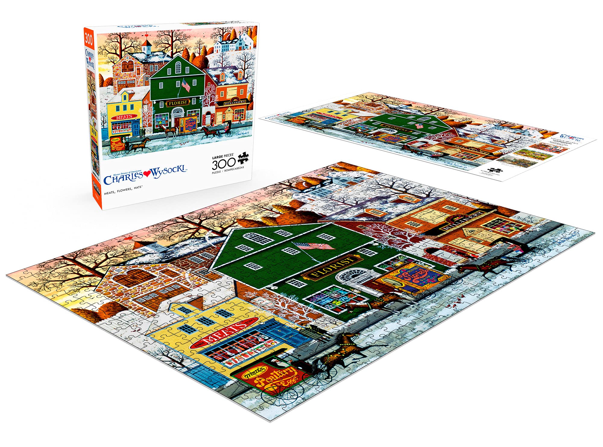 Foto 5 pulgar | Rompecabezas Buffalo Games Charles Wysocki De 300 Piezas - Venta Internacional.