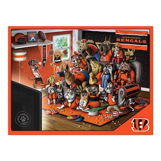 Foto 3 | Puzzle Youthefan Nfl Cincinnati Bengals, 500 Piezas - Venta Internacional.