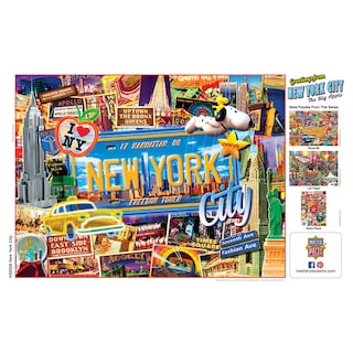 Foto 4 | Rompecabezas Masterpieces Greetings From New York, 550 Piezas - Venta Internacional.
