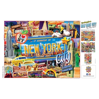 Foto 7 | Rompecabezas Masterpieces Greetings From New York, 550 Piezas - Venta Internacional.