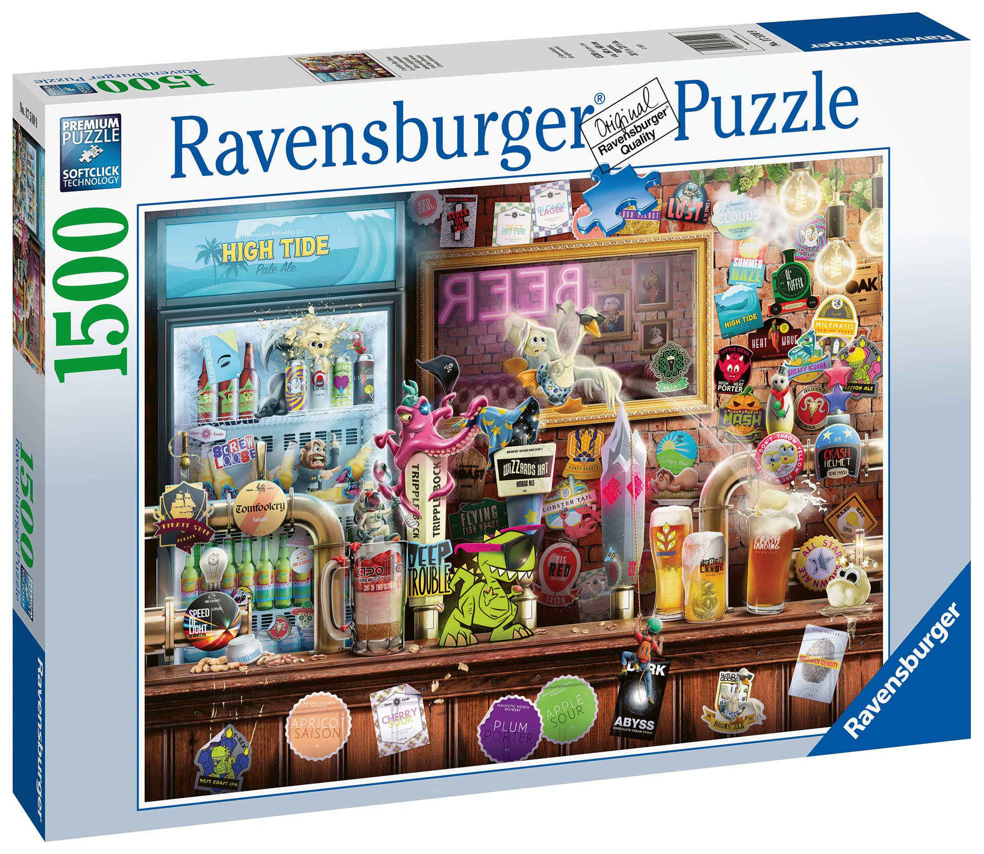 Foto 2 pulgar | Rompecabezas Ravensburger Craft Beer Bonanza 1500 Piezas - Venta Internacional.