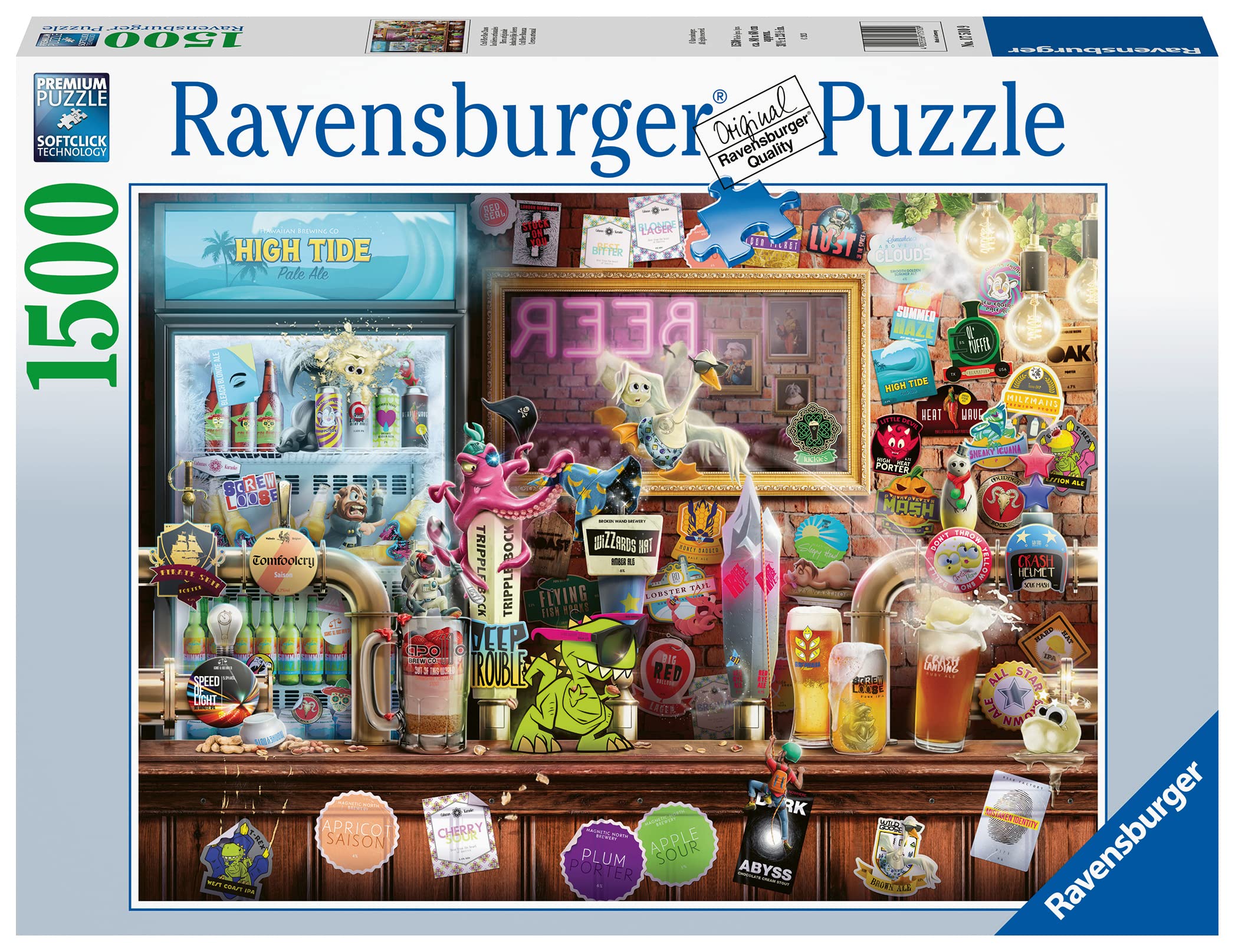 Foto 4 pulgar | Rompecabezas Ravensburger Craft Beer Bonanza 1500 Piezas - Venta Internacional.