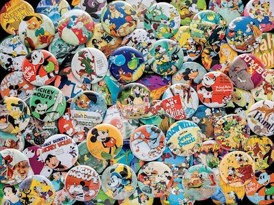 Foto 2 | Puzle Ceaco Disney Vintage Buttons 750 Piezas - Venta Internacional.