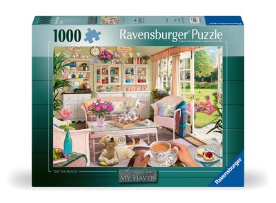 Foto 2 | Rompecabezas Ravensburger Haven N.º 12: The Tea Shed, 1000 Piezas - Venta Internacional.