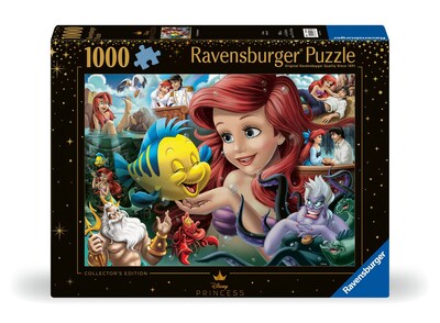 Foto 2 | Rompecabezas Ravensburger Disney Heroines 1000 Piezas La Sirenita - Venta Internacional.