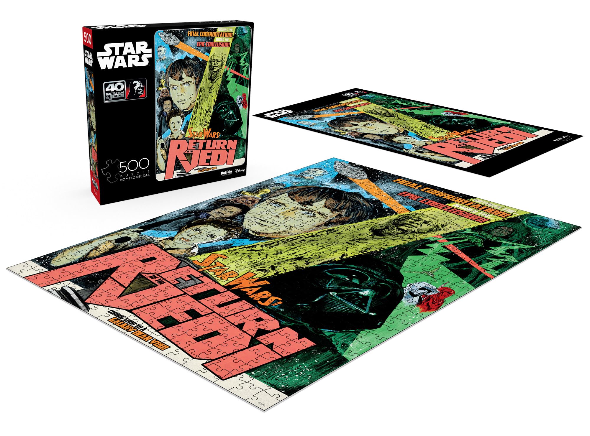 Foto 4 | Rompecabezas Buffalo Games Star Wars: La Confrontación Final - Venta Internacional.