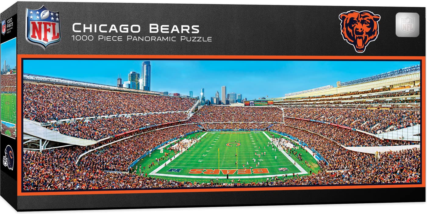 Foto 2 pulgar | Rompecabezas Masterpieces Nfl Chicago Bears 1000 Piezas - Venta Internacional.