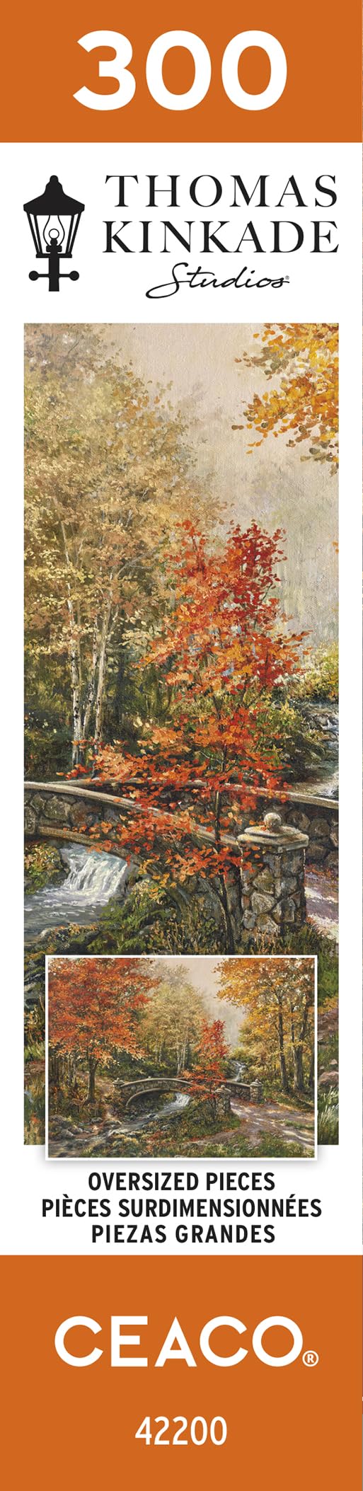 Foto 8 pulgar | Rompecabezas Ceaco Thomas Kinkade Cae En El Puente Fox Creek - Venta Internacional.