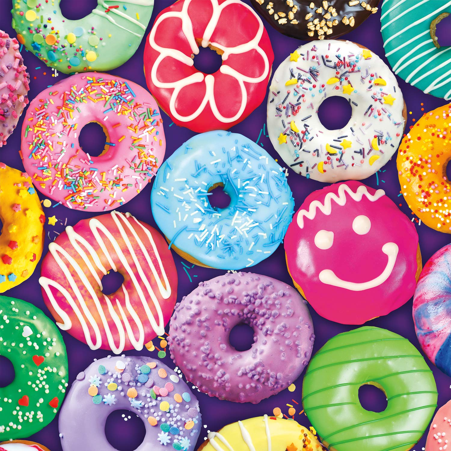 Foto 2 pulgar | Rompecabezas Buffalo Games Delightful Donuts, 300 Piezas - Venta Internacional.