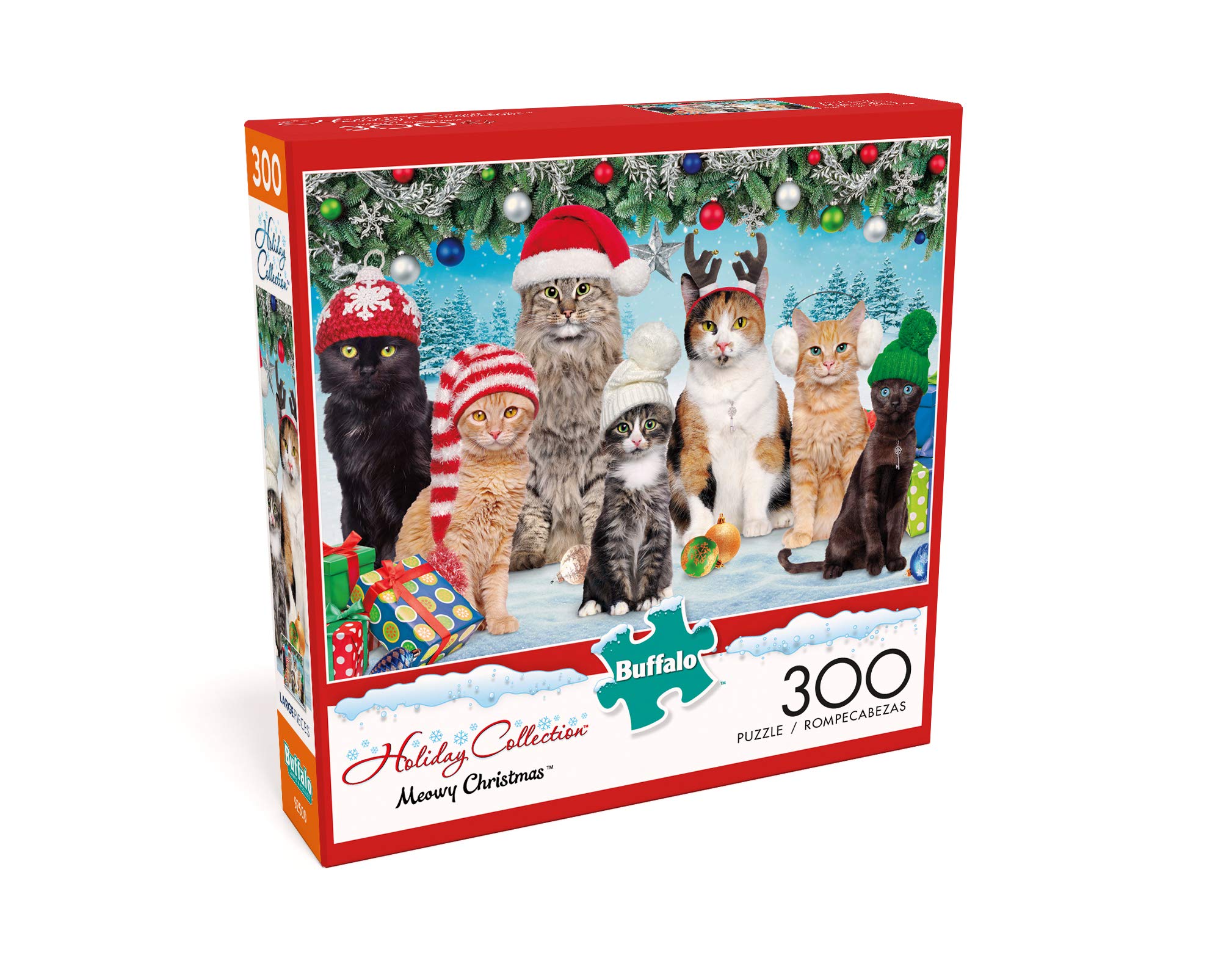 Foto 3 pulgar | Rompecabezas Buffalo Games Meowy Christmas De 300 Piezas - Venta Internacional.