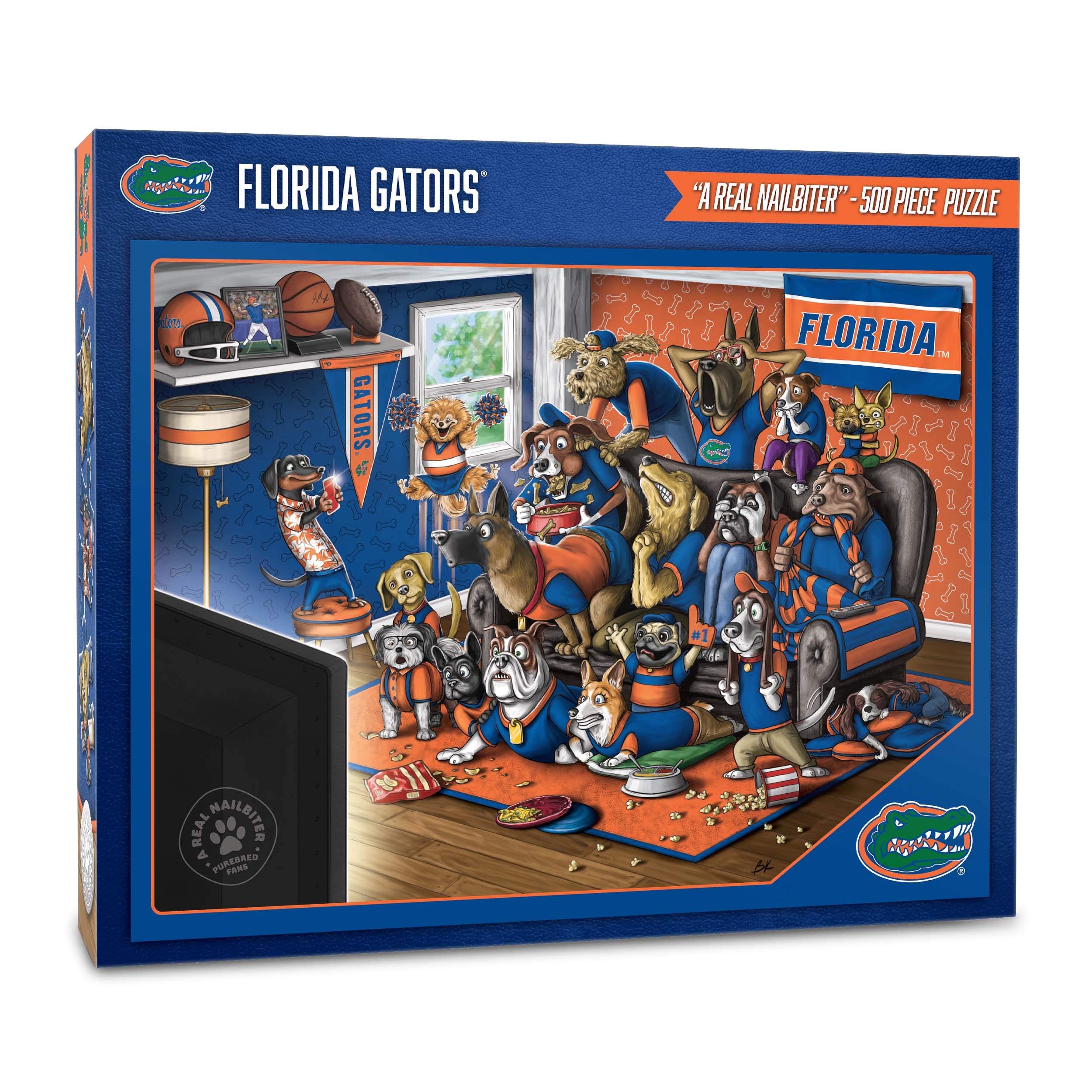 Foto 2 pulgar | Puzzle Youthefan Ncaa Florida Gators Purebred Fans, 500 Unidades - Venta Internacional.