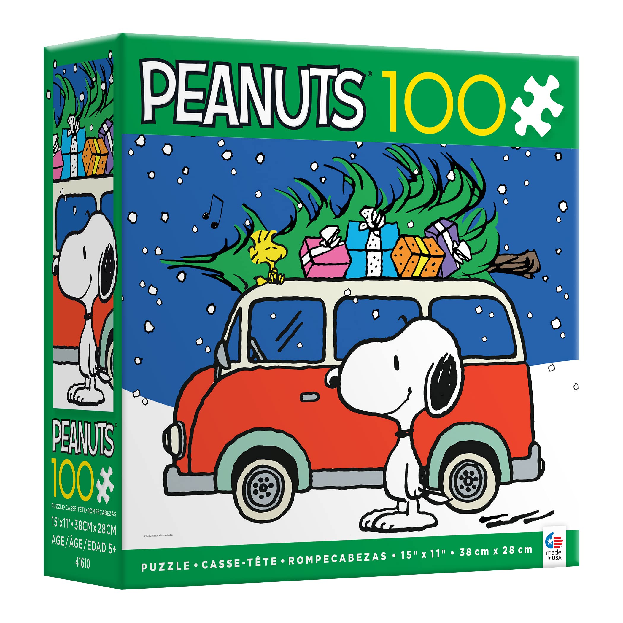 Foto 4 pulgar | Rompecabezas Ceaco Peanuts Peace And Presents De 100 Piezas - Venta Internacional.
