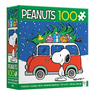 Foto 3 | Rompecabezas Ceaco Peanuts Peace And Presents De 100 Piezas - Venta Internacional.