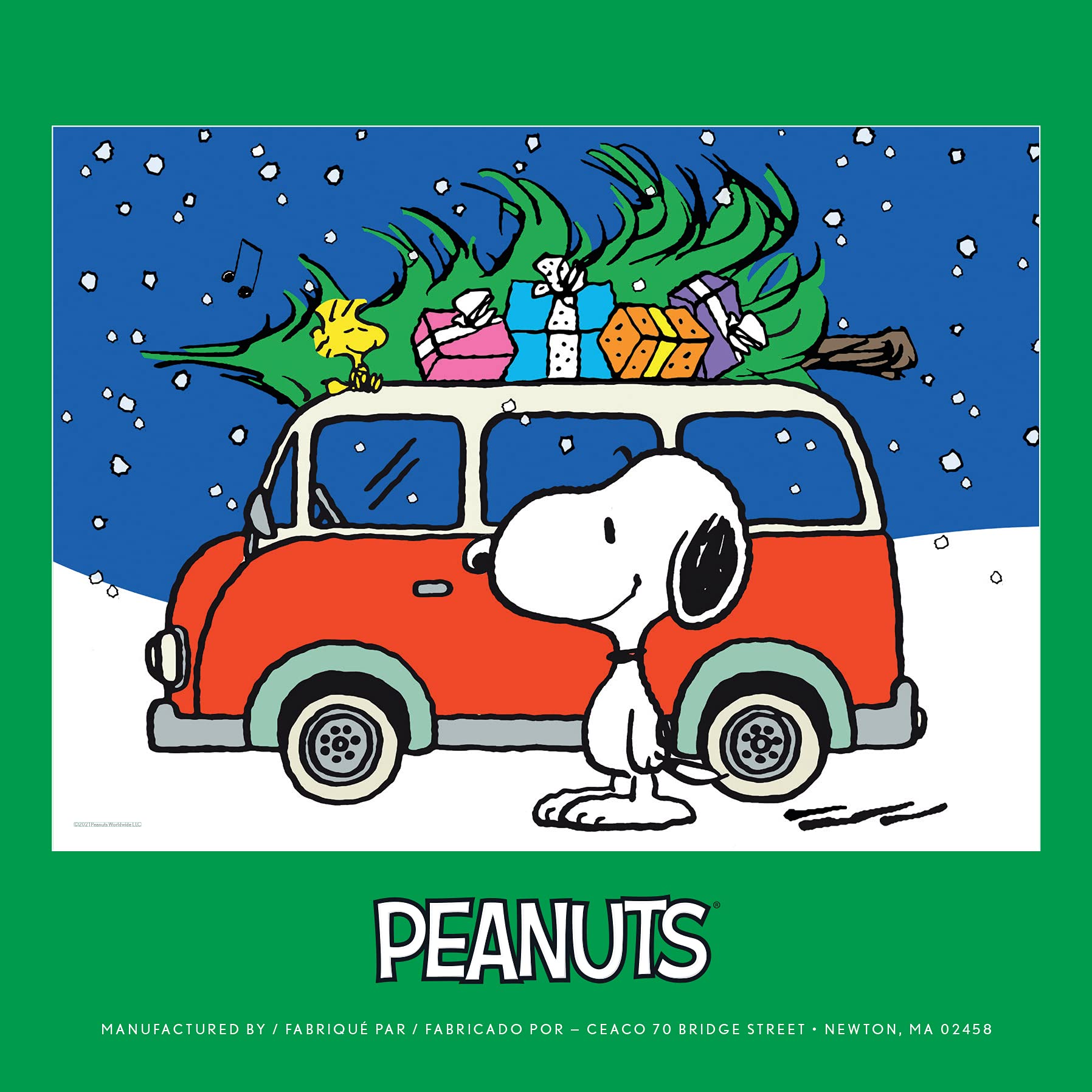 Foto 4 | Rompecabezas Ceaco Peanuts Peace And Presents De 100 Piezas - Venta Internacional.