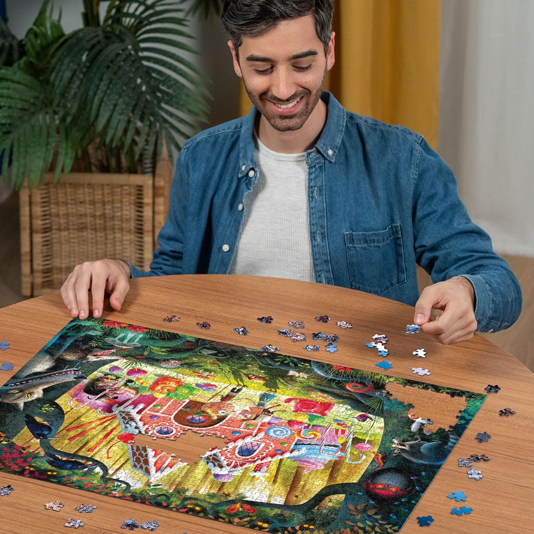 Foto 3 | Rompecabezas Ravensburger Dean Macadam Hansel Y Gretel 1000 Piezas - Venta Internacional.