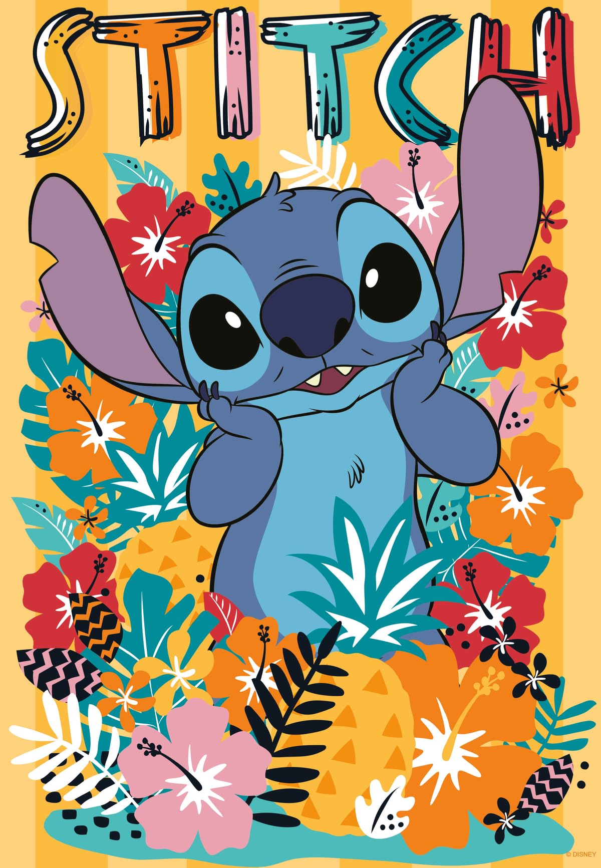 Rompecabezas Ravensburger Stitch De 300 Piezas Para Niños - Venta Internacional.