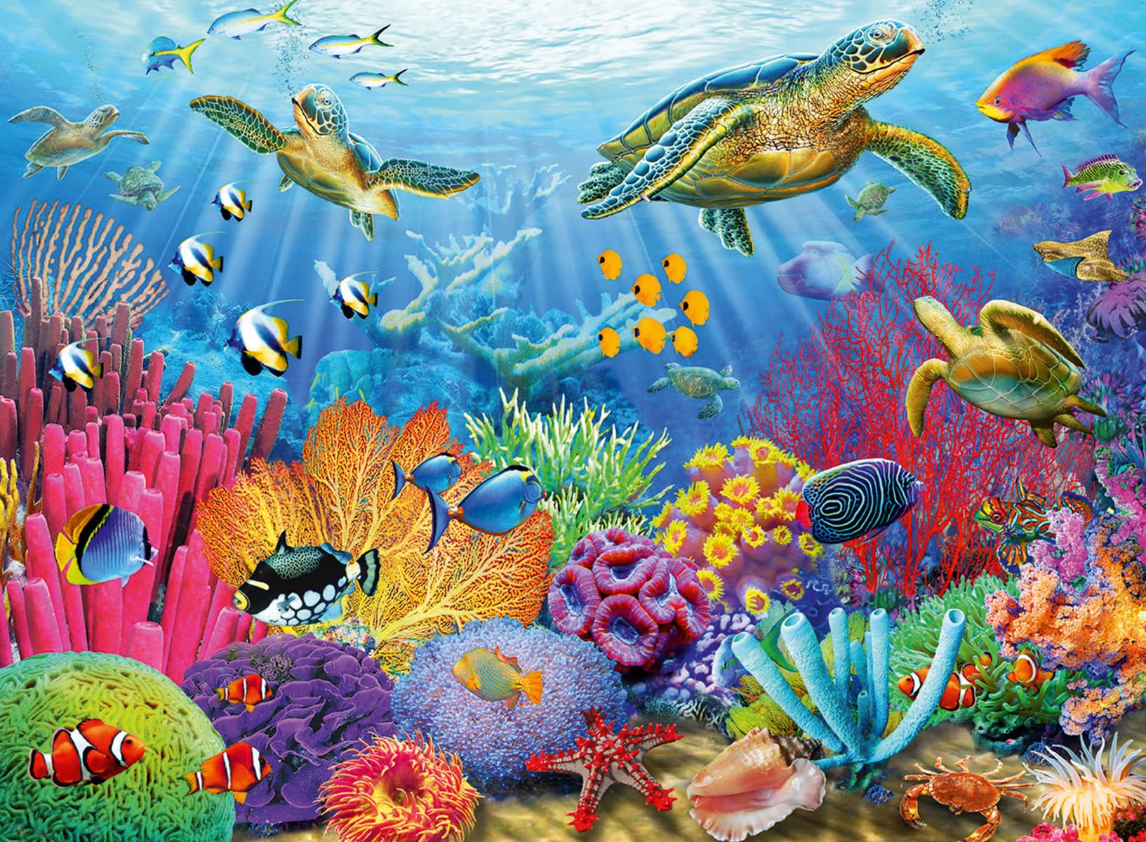Rompecabezas Ravensburger Tropical Waters 500 Piezas - Venta Internacional.