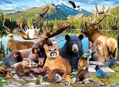Foto 2 | Rompecabezas Masterpieces Del Parque Nacional De Las Montañas Rocosas, 100 Piezas - Venta Internacional.