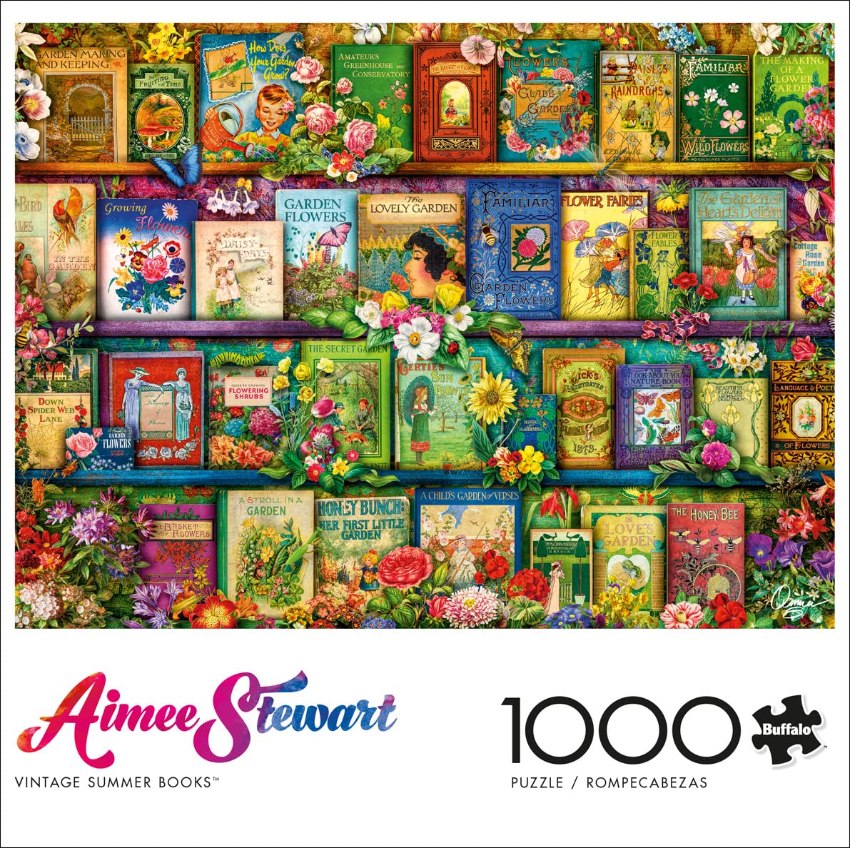 Foto 3 pulgar | Rompecabezas Buffalo Games Aimee Stewart Vintage Summer 1000 Piezas - Venta Internacional.