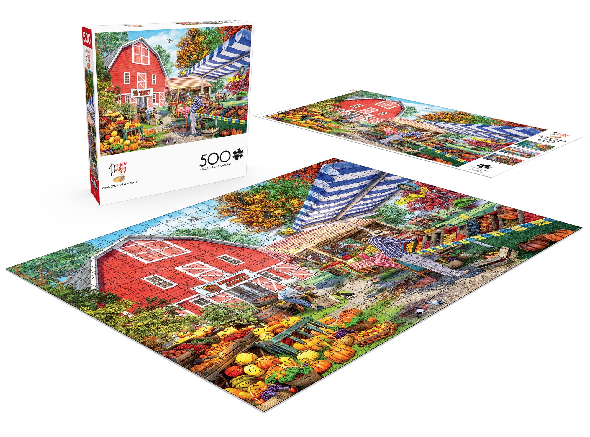 Foto 4 | Rompecabezas Buffalo Games Dominic Davison 500 Piezas - Venta Internacional.