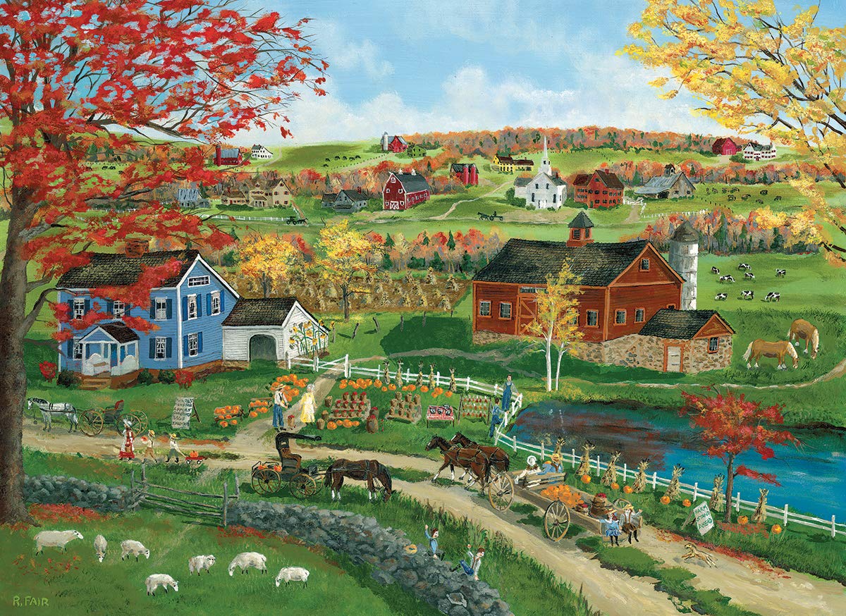Foto 2 | Puzzle Eurographics Pumpkin Season 300 Piezas - Venta Internacional.
