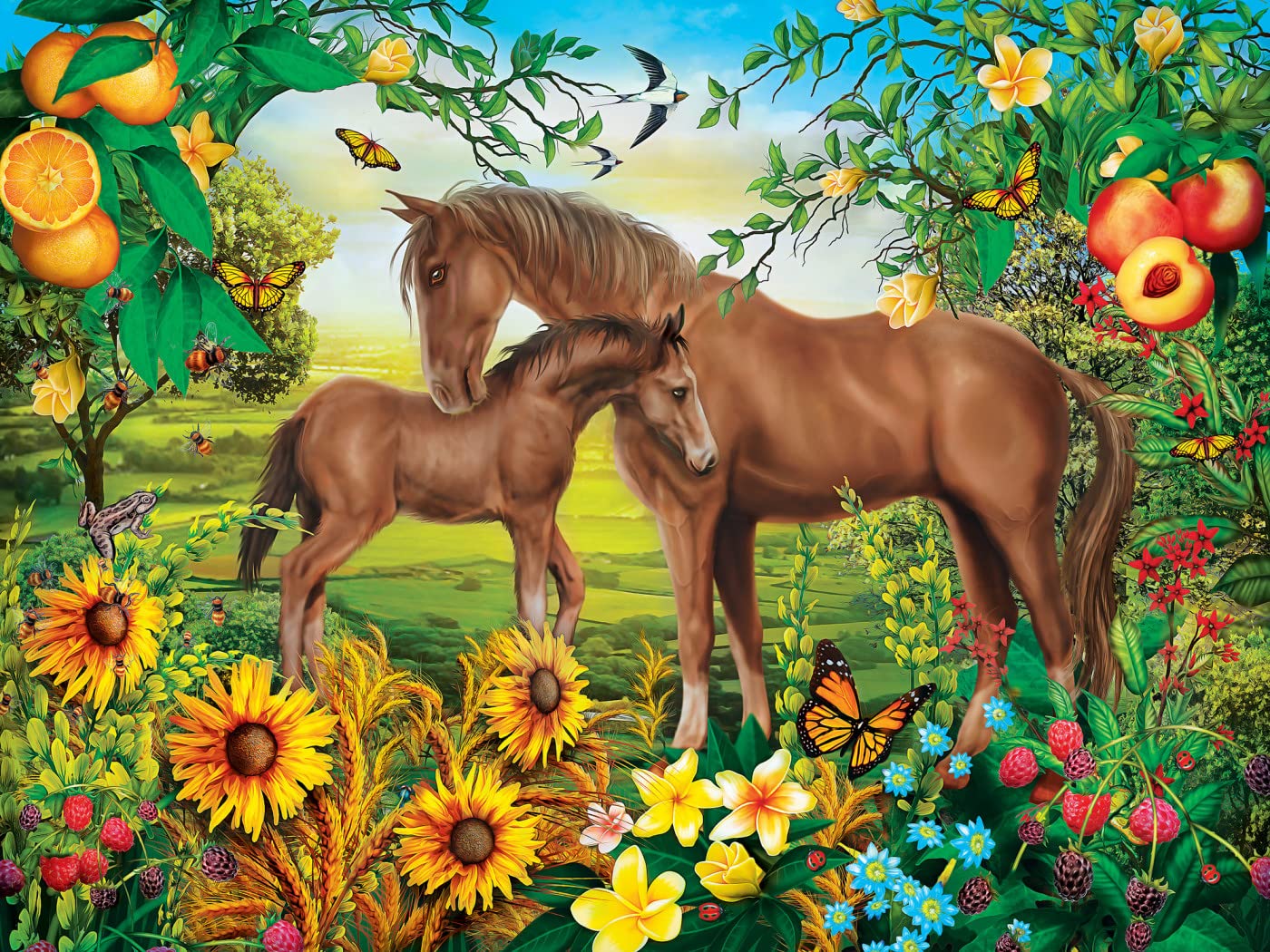 Foto 3 pulgar | Rompecabezas Masterpieces Neighs & Nuzzles 300 Piezas - Venta Internacional.