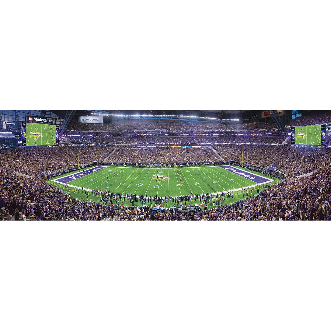 Foto 3 pulgar | Rompecabezas Masterpieces Nfl Minnesota Vikings 1000 Piezas - Venta Internacional.
