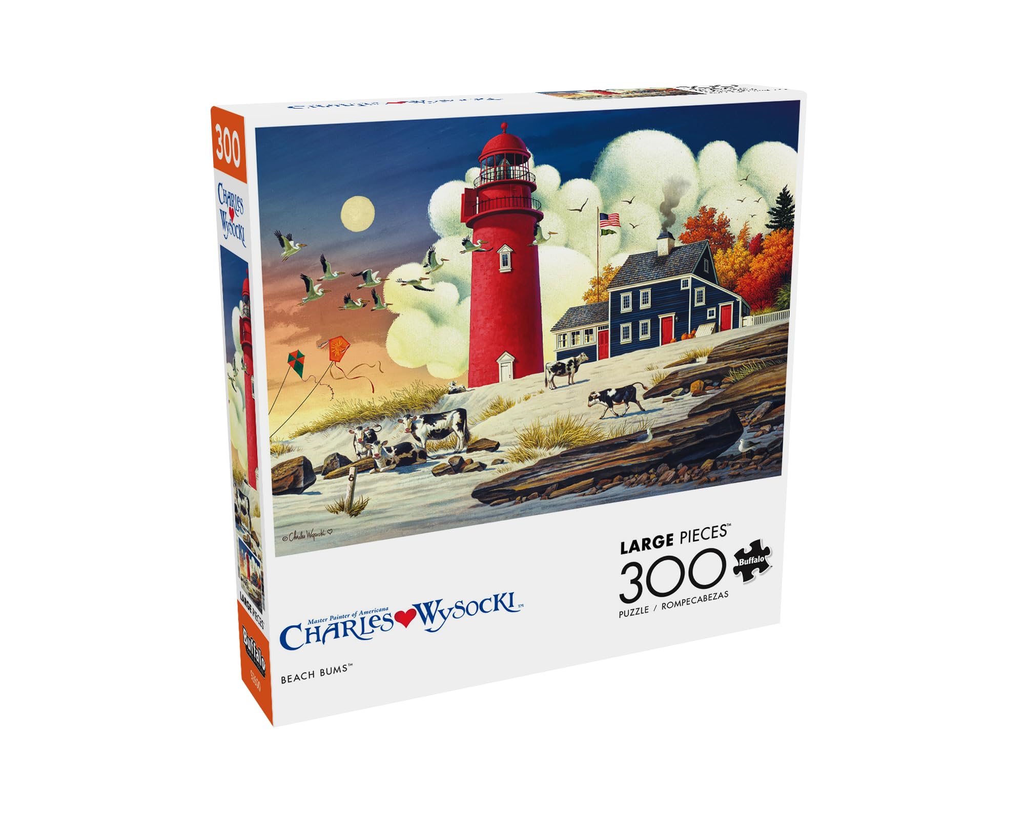 Foto 4 pulgar | Rompecabezas Buffalo Games Charles Wysocki Beach Bums, 300 Piezas - Venta Internacional.