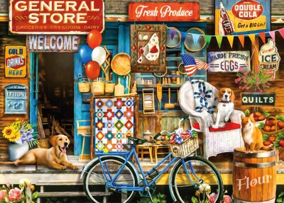 Foto 1 | Rompecabezas Ceaco Tom Wood The General Store 1000 Piezas - Venta Internacional.
