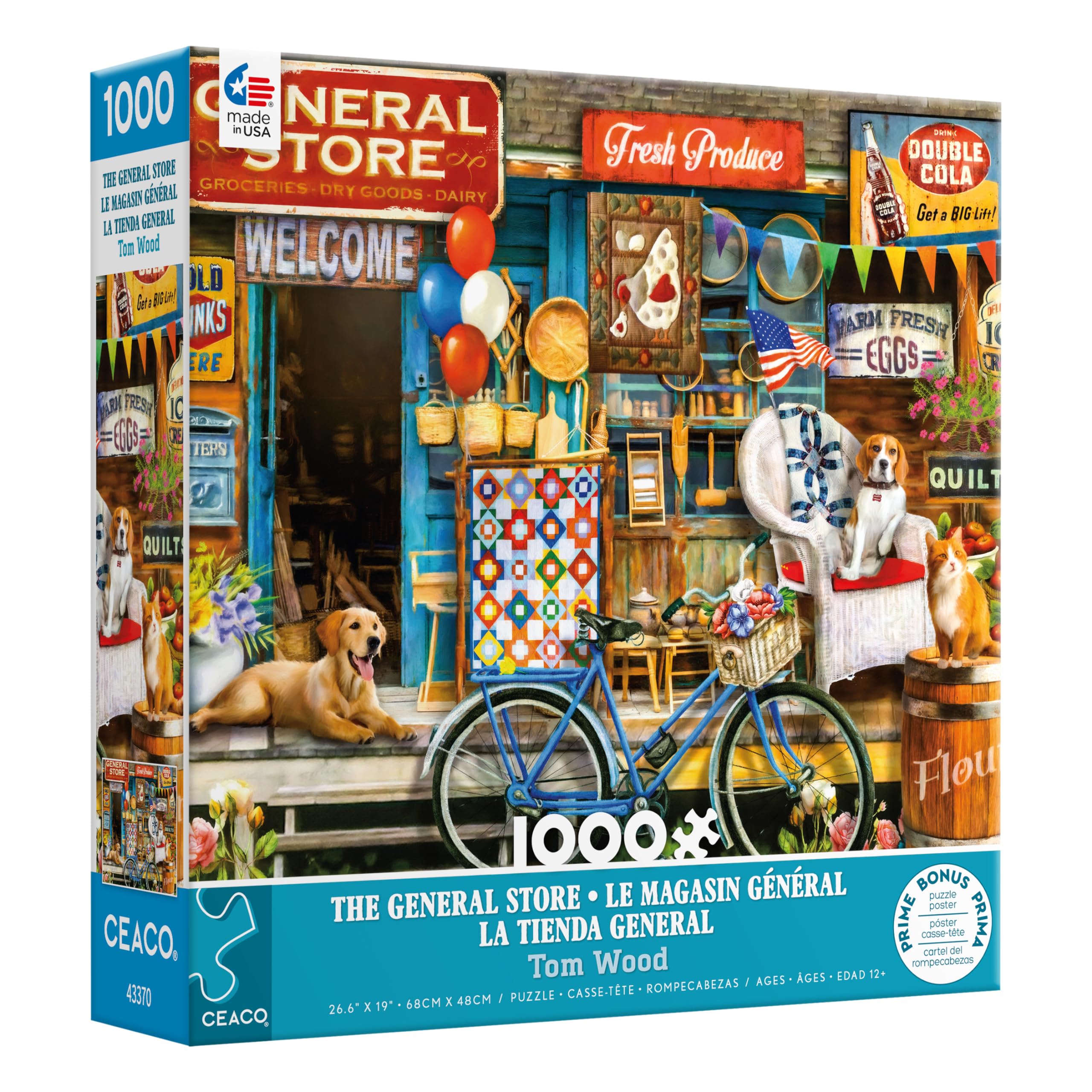 Foto 4 pulgar | Rompecabezas Ceaco Tom Wood The General Store 1000 Piezas - Venta Internacional.