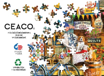 Foto 5 | Rompecabezas Ceaco Tom Wood The General Store 1000 Piezas - Venta Internacional.