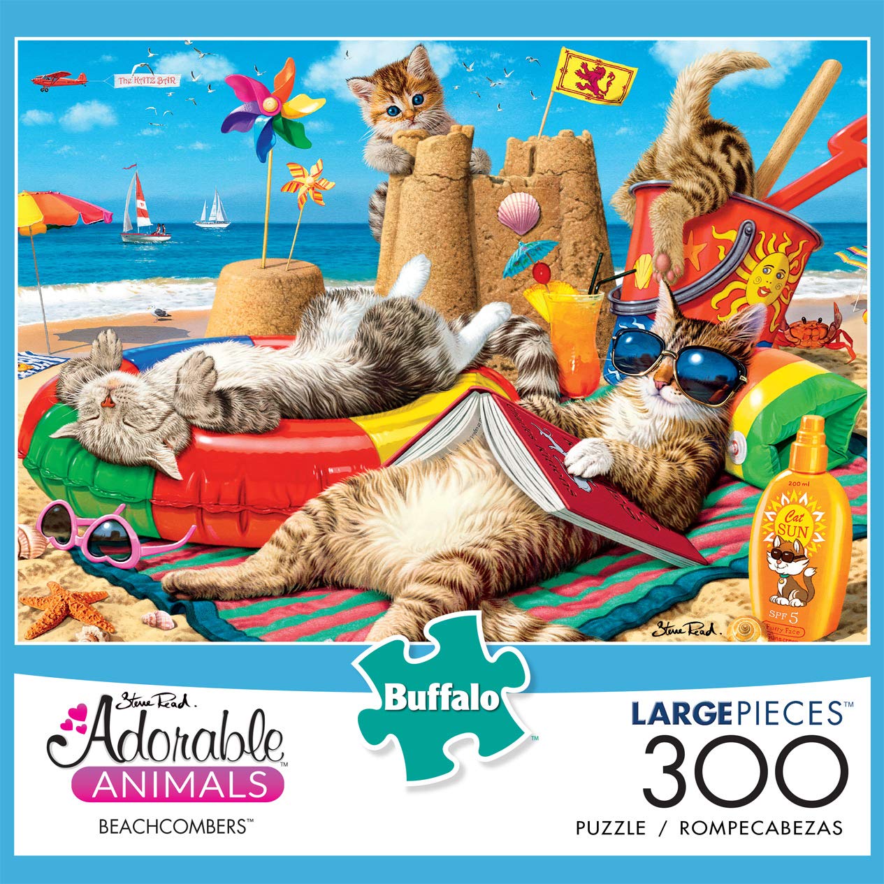 Foto 3 pulgar | Rompecabezas Buffalo Games Beachcombers De 300 Piezas - Venta Internacional.