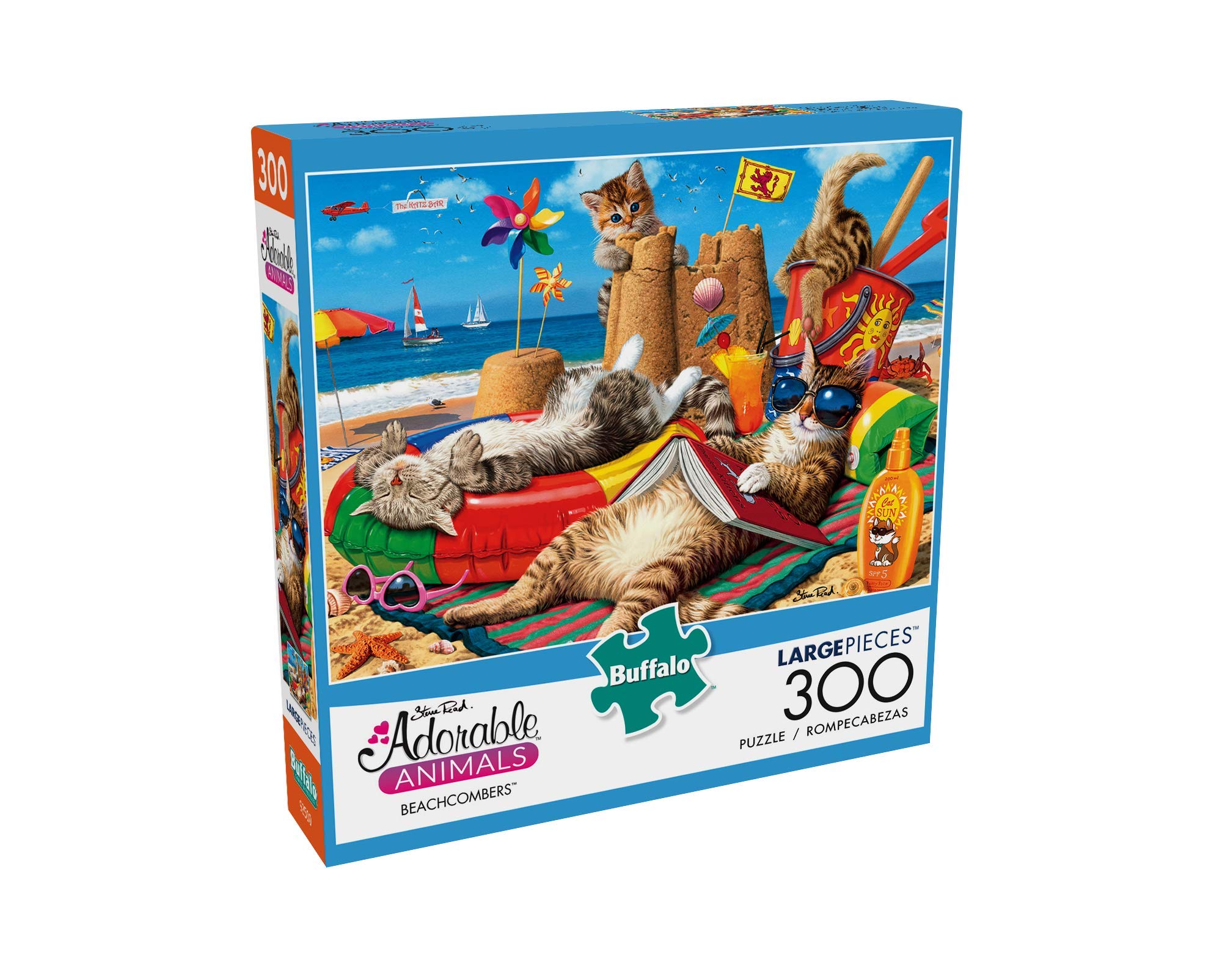 Foto 4 pulgar | Rompecabezas Buffalo Games Beachcombers De 300 Piezas - Venta Internacional.