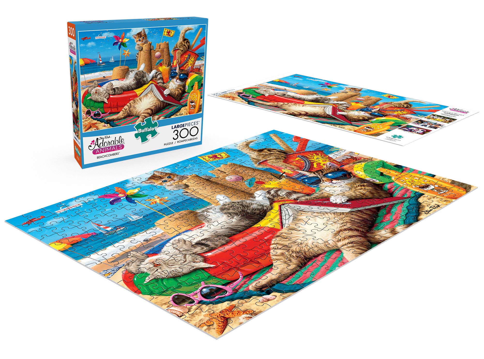 Foto 5 pulgar | Rompecabezas Buffalo Games Beachcombers De 300 Piezas - Venta Internacional.