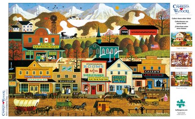 Foto 5 | Rompecabezas Buffalo Games Charles Wysocki Pete's Gambling - Venta Internacional.