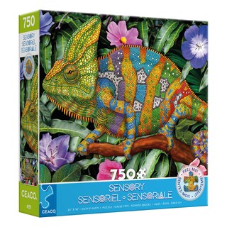 Foto 3 | Rompecabezas Ceaco Sensory Colorful Chameleon 750 Piezas - Venta Internacional.