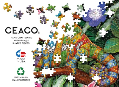 Foto 5 | Rompecabezas Ceaco Sensory Colorful Chameleon 750 Piezas - Venta Internacional.
