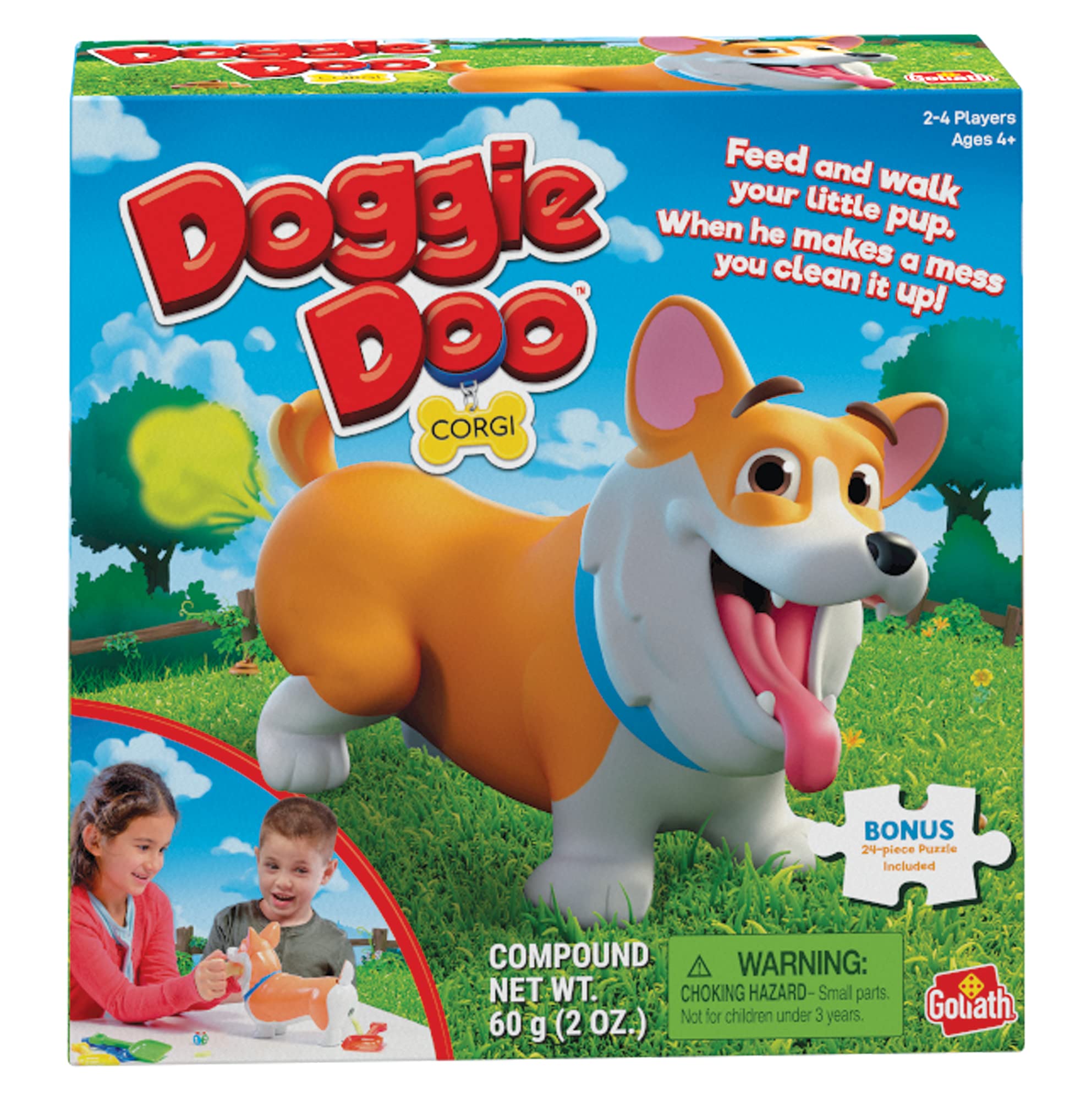 Foto 2 pulgar | Juego Goliath Doggie Doo Corgi Con Rompecabezas De 24 Piezas Para Mayores De 4 Años - Venta Internacional.