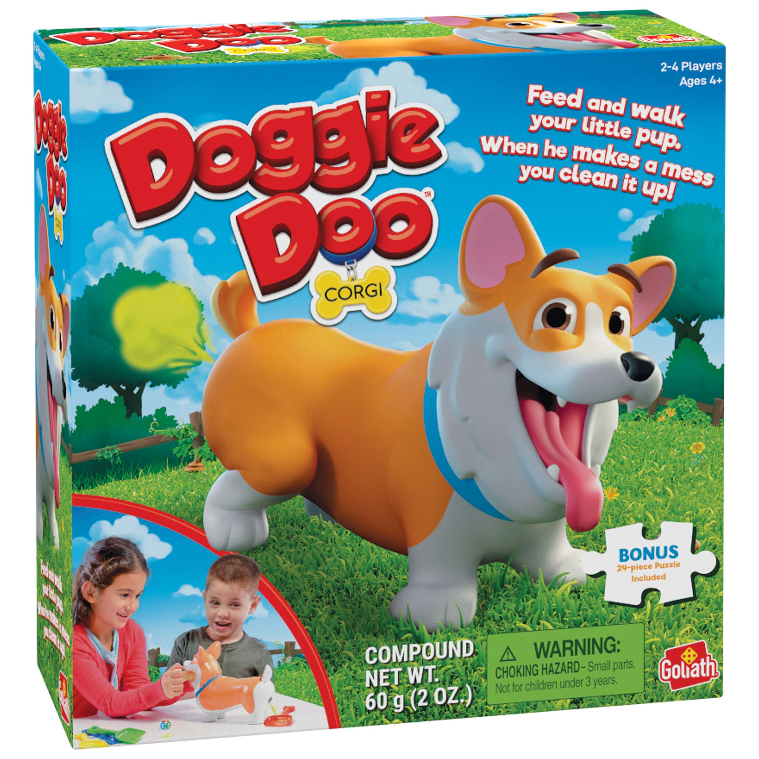 Foto 5 pulgar | Juego Goliath Doggie Doo Corgi Con Rompecabezas De 24 Piezas Para Mayores De 4 Años - Venta Internacional.