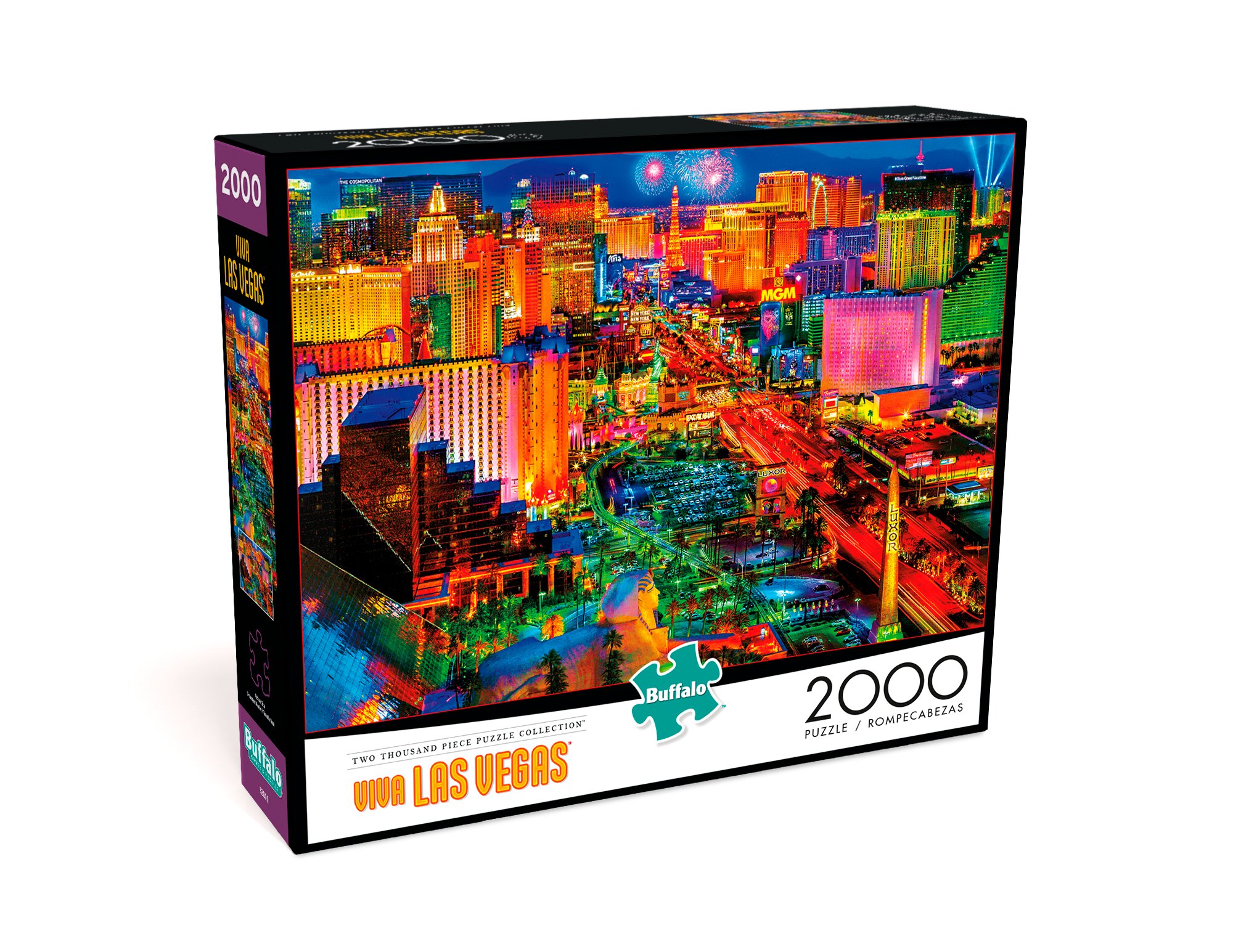 Foto 3 pulgar | Rompecabezas Buffalo Games Viva Las Vegas 2000 Piezas - Venta Internacional.