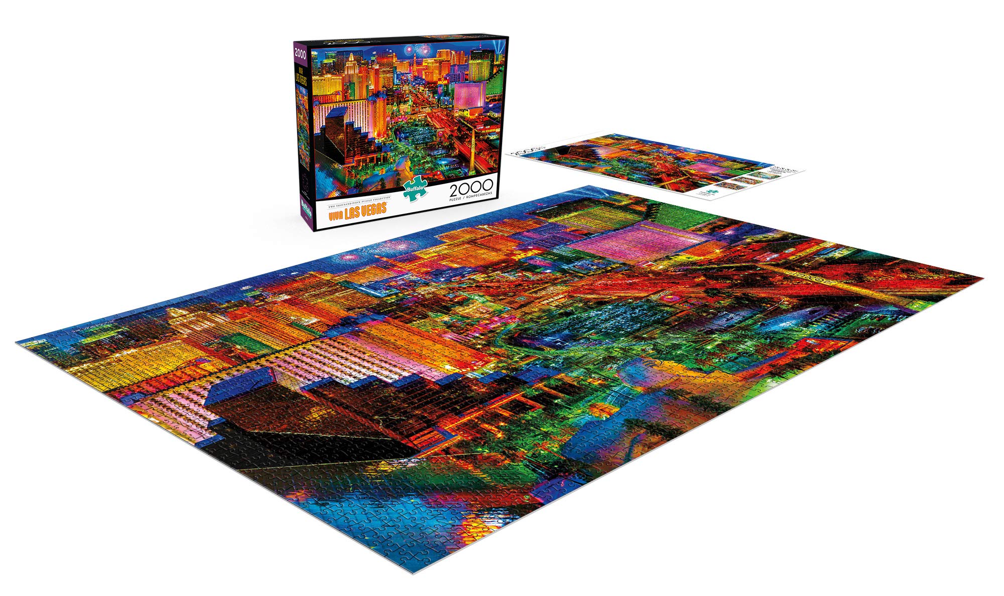 Foto 3 | Rompecabezas Buffalo Games Viva Las Vegas 2000 Piezas - Venta Internacional.