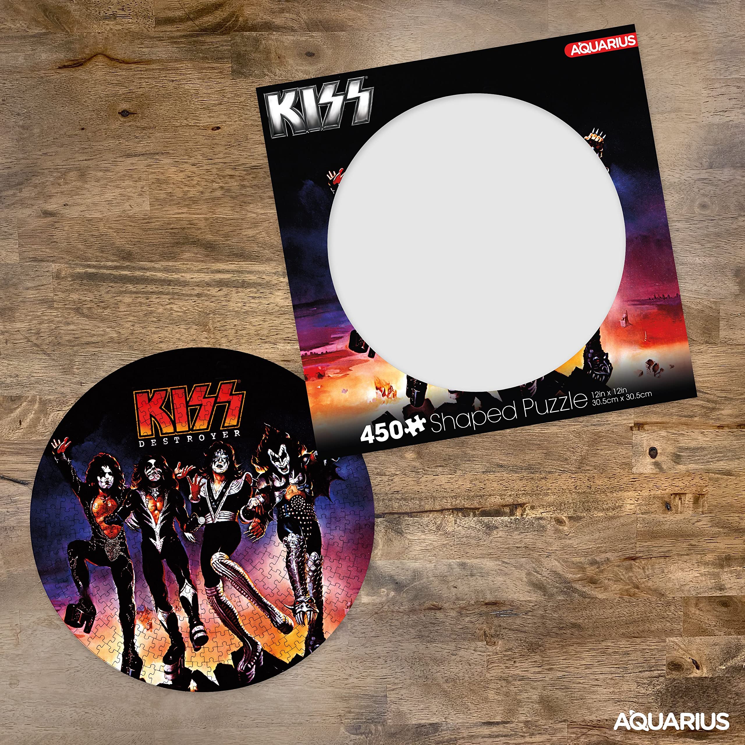 Foto 3 | Rompecabezas Aquarius Kiss Destroyer Disc De 450 Piezas - Venta Internacional.