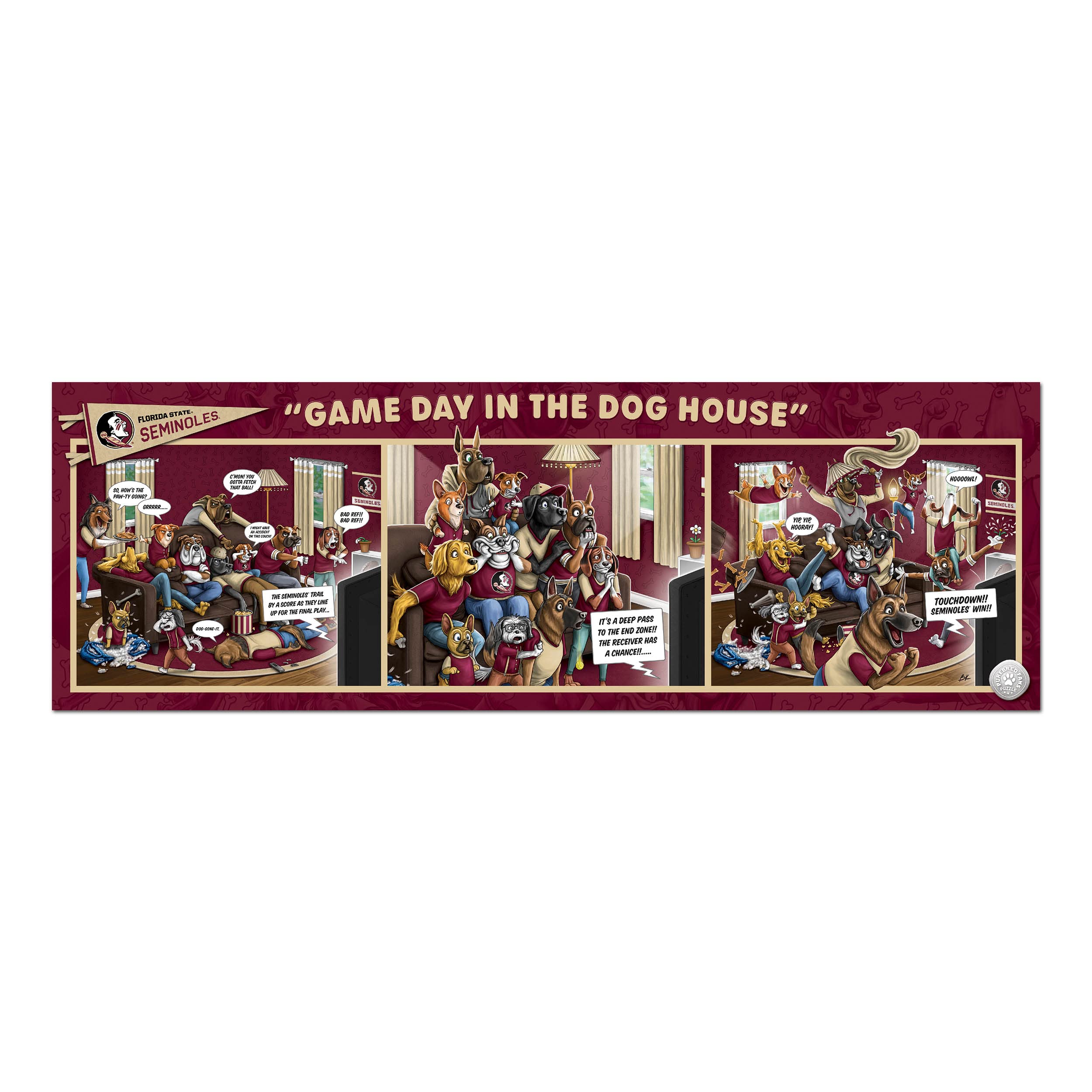 Foto 4 pulgar | Puzzle Youthefan De La Ncaa Florida State Seminoles, 1000 Unidades - Venta Internacional.