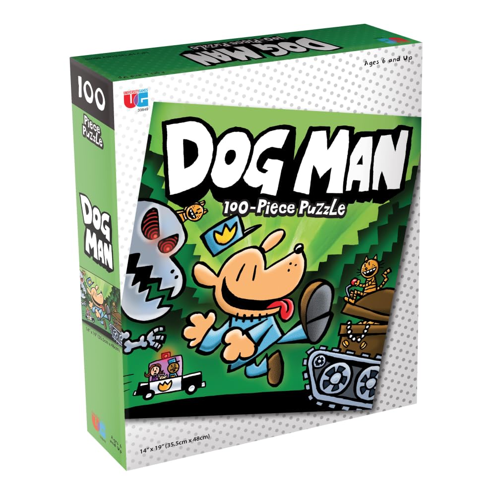 Foto 2 pulgar | Puzzle University Games Dog Man Unleashed De 100 Piezas - Venta Internacional.