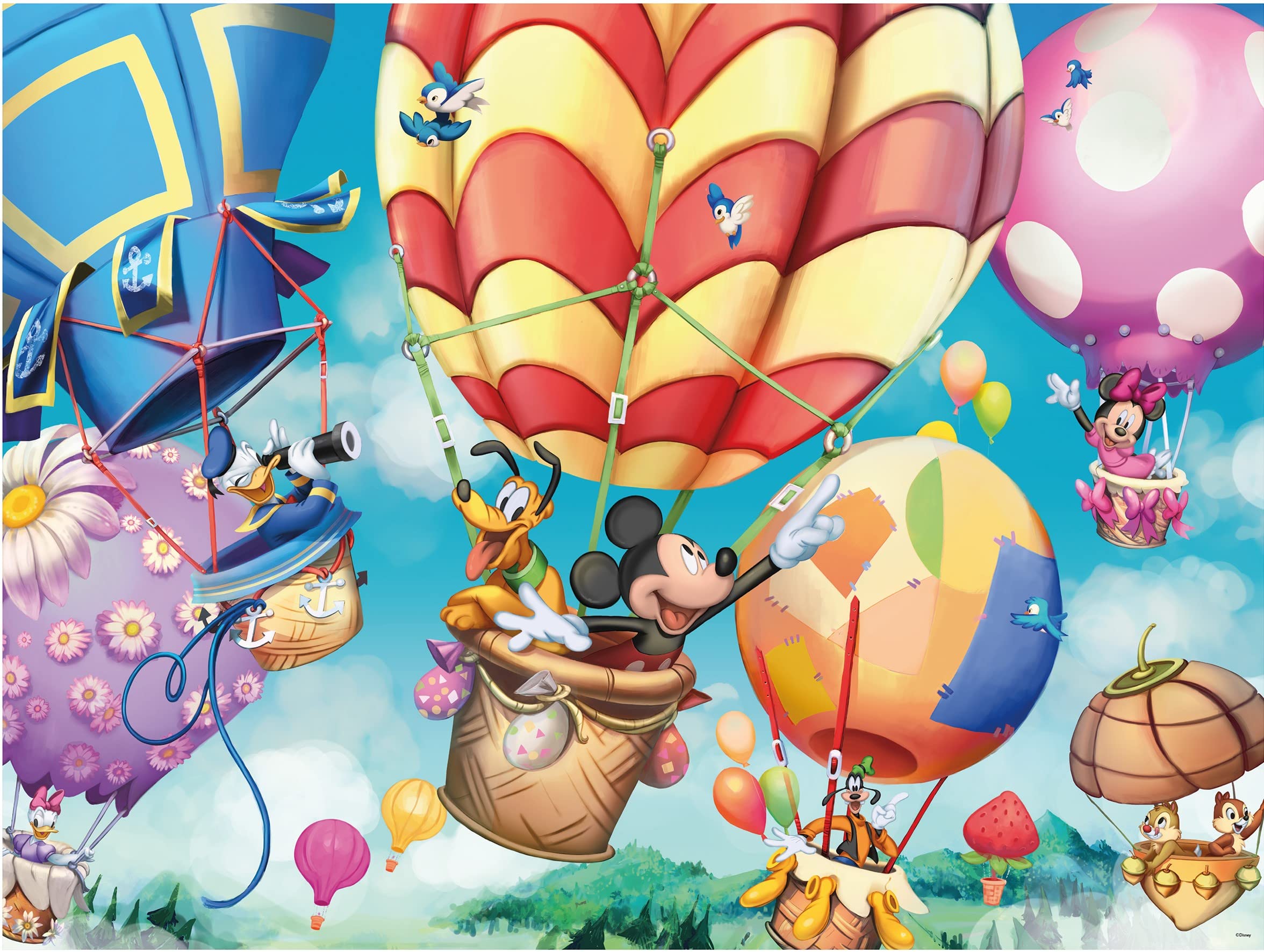 Foto 2 pulgar | Rompecabezas Ceaco Disney Mickey's Air Balloon 300 Piezas - Venta Internacional.