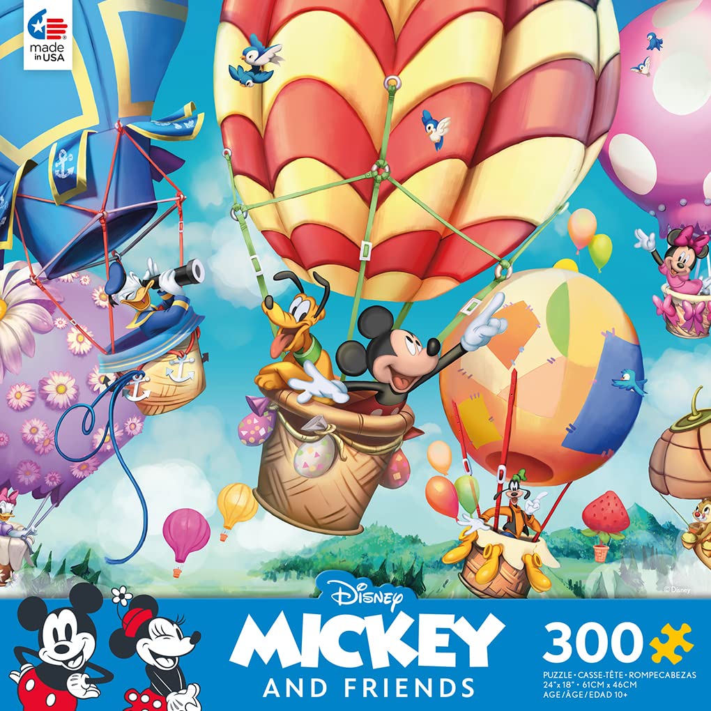 Foto 3 pulgar | Rompecabezas Ceaco Disney Mickey's Air Balloon 300 Piezas - Venta Internacional.